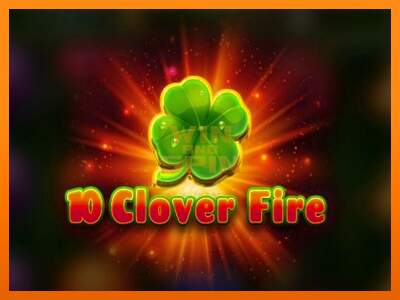 10 Clover Fire dirua lortzeko joko-makina