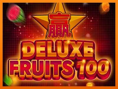 Deluxe Fruits 100 dirua lortzeko joko-makina