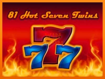 81 Hot Seven Twins dirua lortzeko joko-makina