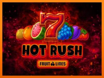 Hot Rush Fruit Lines dirua lortzeko joko-makina