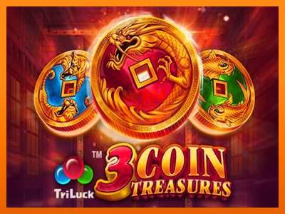 3 Coin Treasures dirua lortzeko joko-makina