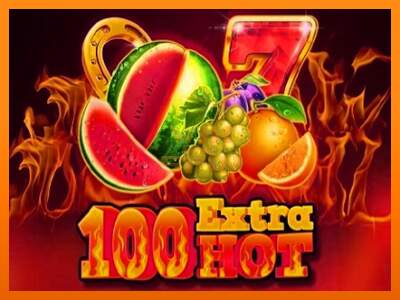 100 Extra Hot dirua lortzeko joko-makina