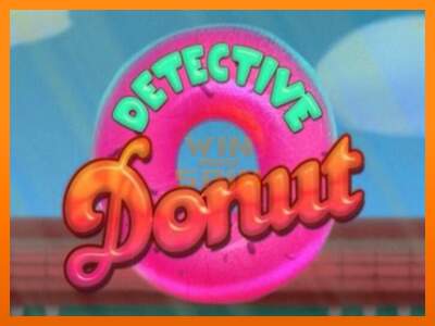 Detective Donut dirua lortzeko joko-makina