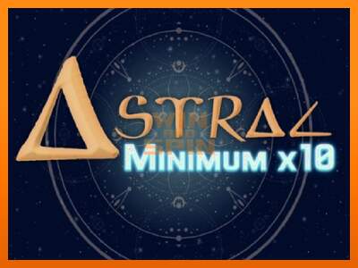 Astral Minimum x10 dirua lortzeko joko-makina