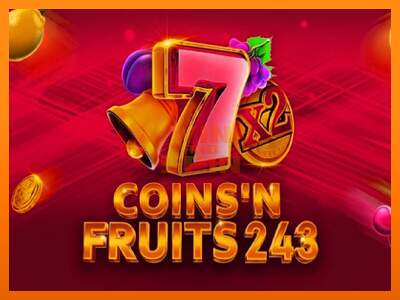 Coinsn Fruits 243 dirua lortzeko joko-makina