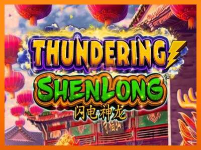 Thundering Shenlong dirua lortzeko joko-makina