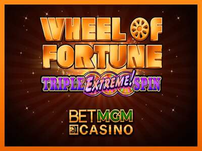 Wheel of Fortune Triple Extreme Spin BetMGM dirua lortzeko joko-makina