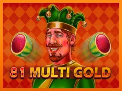 81 Multi Gold dirua lortzeko joko-makina