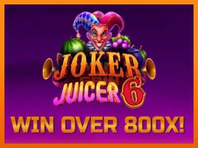 Joker Juicer 6 dirua lortzeko joko-makina