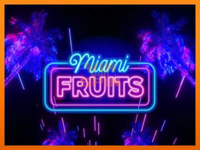 Miami Fruits dirua lortzeko joko-makina