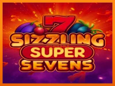 Sizzling Super Sevens dirua lortzeko joko-makina