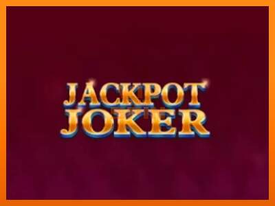 Jackpot Joker dirua lortzeko joko-makina