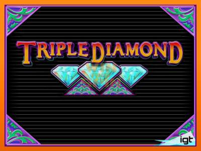 Triple Diamond dirua lortzeko joko-makina