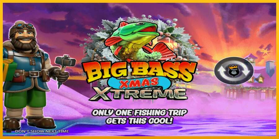 Big Bass Xmas Xtreme dirua lortzeko joko-makina, irudia 1