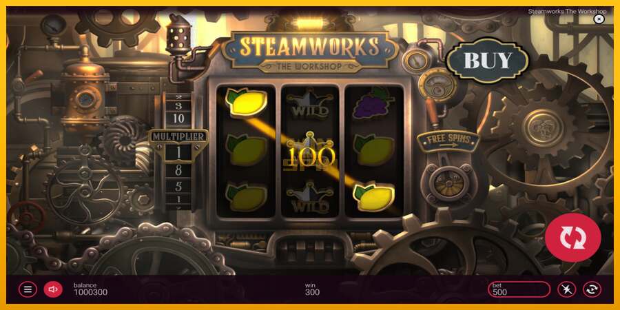 Steamworks - The Workshop dirua lortzeko joko-makina, irudia 4