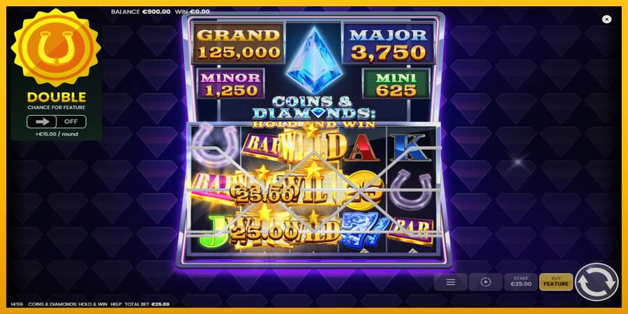 Coins & Diamonds: Hold and Win dirua lortzeko joko-makina, irudia 3