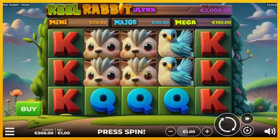 Reel Rabbit dirua lortzeko joko-makina, irudia 1