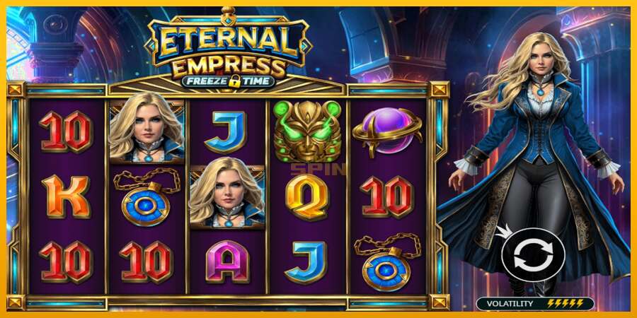 Eternal Empress Freeze Time dirua lortzeko joko-makina, irudia 1