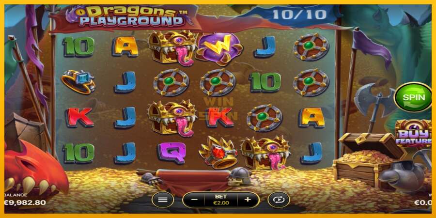 Dragons Playground dirua lortzeko joko-makina, irudia 3