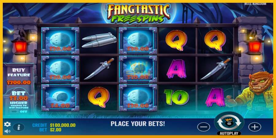 Fangtastic Freespins dirua lortzeko joko-makina, irudia 2