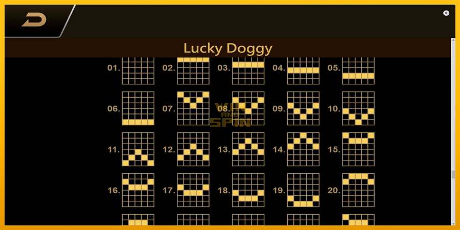 Lucky Doggy dirua lortzeko joko-makina, irudia 7