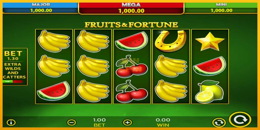 Fruits & Fortune dirua lortzeko joko-makina, irudia 1