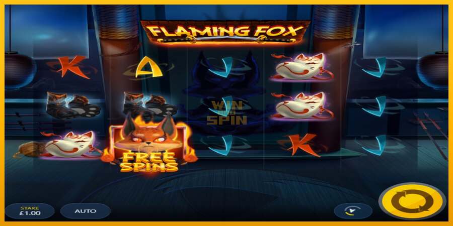 Flaming Fox dirua lortzeko joko-makina, irudia 2