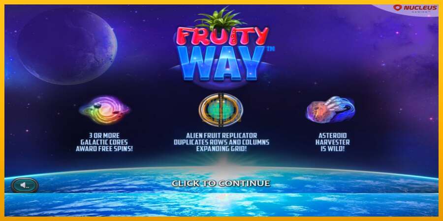 Fruity Way dirua lortzeko joko-makina, irudia 1