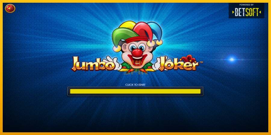 Jumbo Joker dirua lortzeko joko-makina, irudia 1