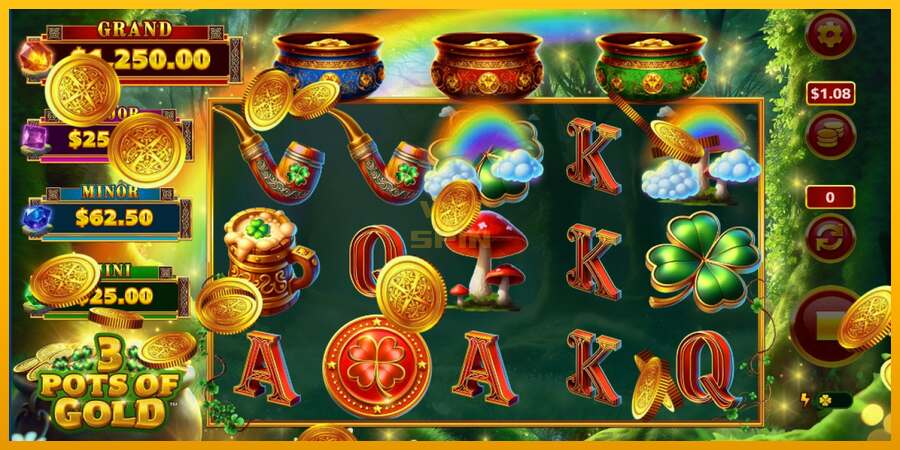 3 Pots O Gold dirua lortzeko joko-makina, irudia 4