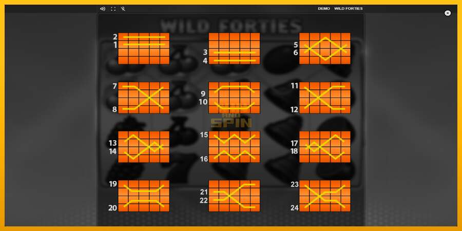 Wild Forties dirua lortzeko joko-makina, irudia 6