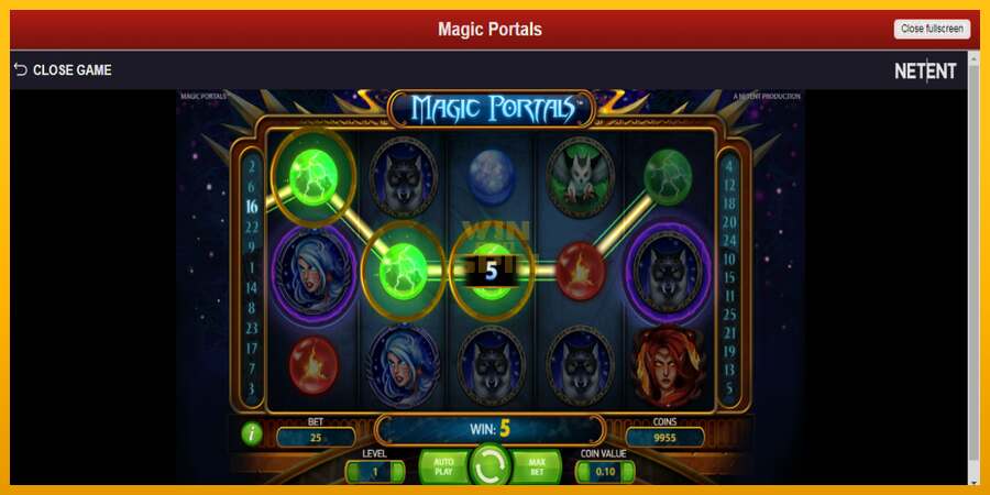 Magic Portals dirua lortzeko joko-makina, irudia 3