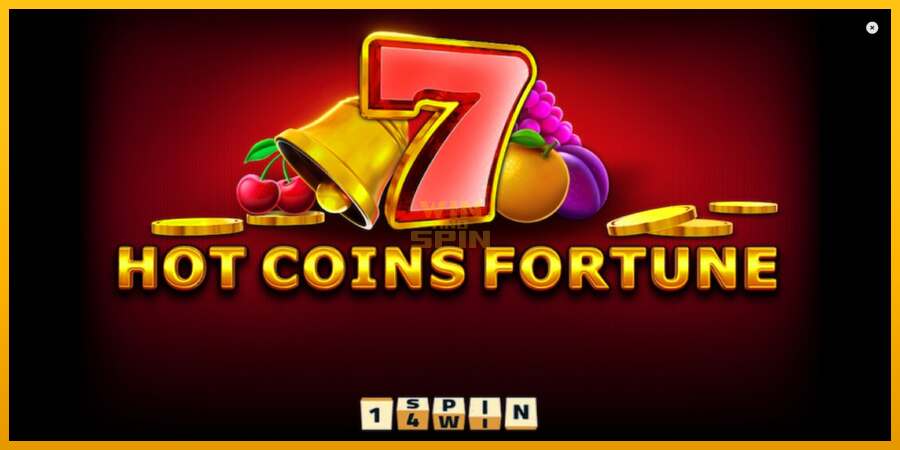 Hot Coins Fortune dirua lortzeko joko-makina, irudia 1