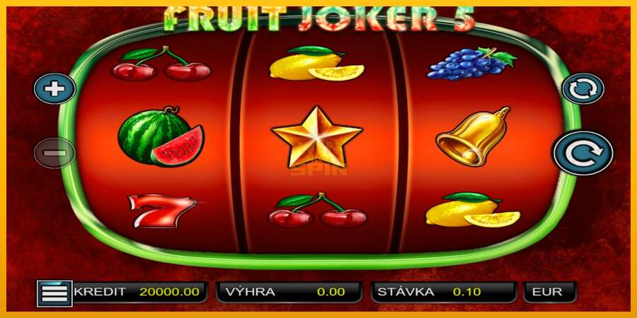 Fruit Joker 5 dirua lortzeko joko-makina, irudia 1