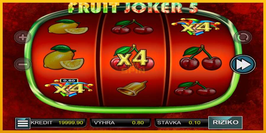 Fruit Joker 5 dirua lortzeko joko-makina, irudia 2