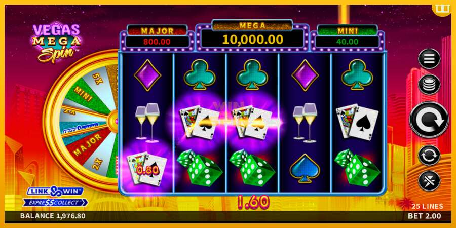 Vegas Mega Spin dirua lortzeko joko-makina, irudia 5