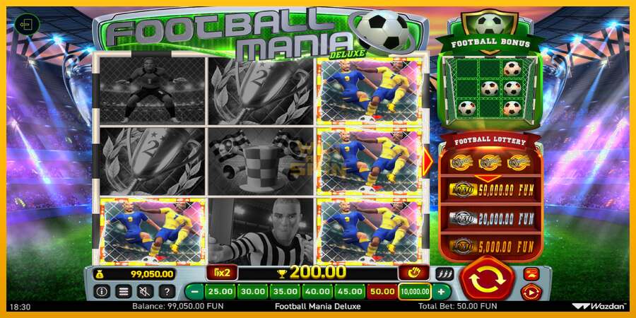 Football Mania Deluxe dirua lortzeko joko-makina, irudia 4