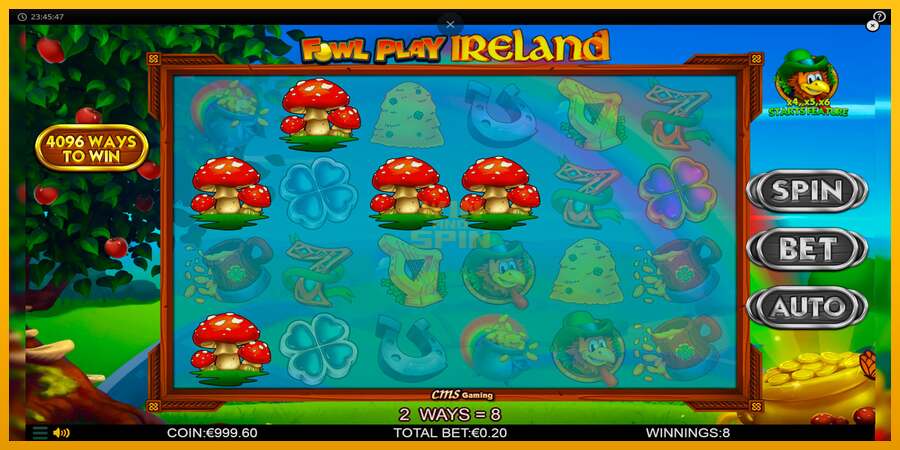 Fowl Play Ireland dirua lortzeko joko-makina, irudia 2