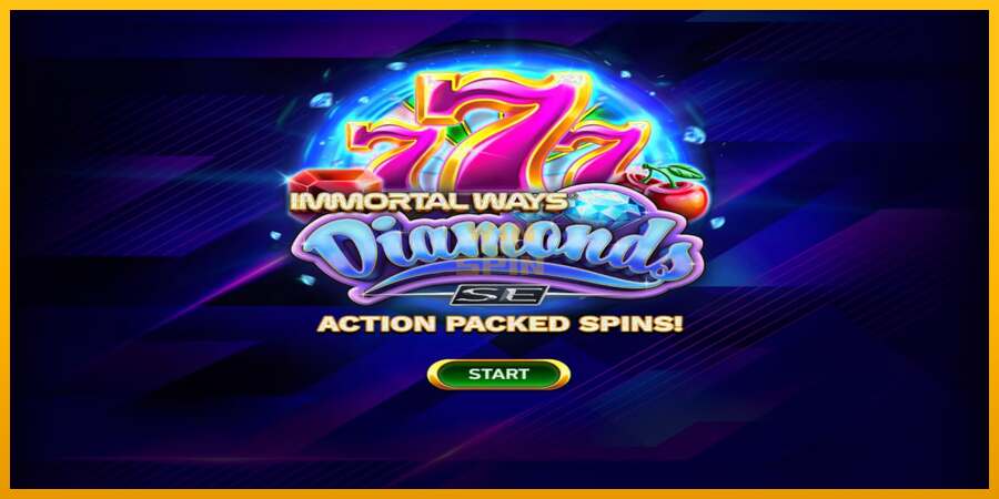 Immortal Ways Diamonds SE dirua lortzeko joko-makina, irudia 1