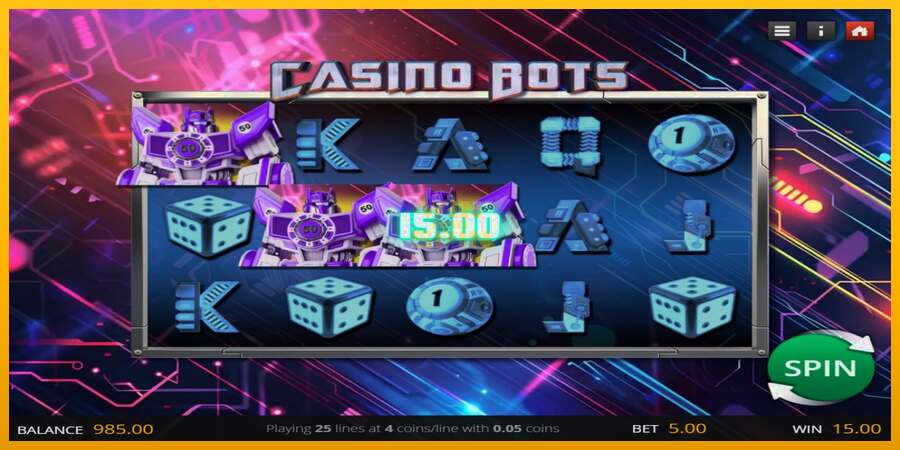 Casino Bots dirua lortzeko joko-makina, irudia 2