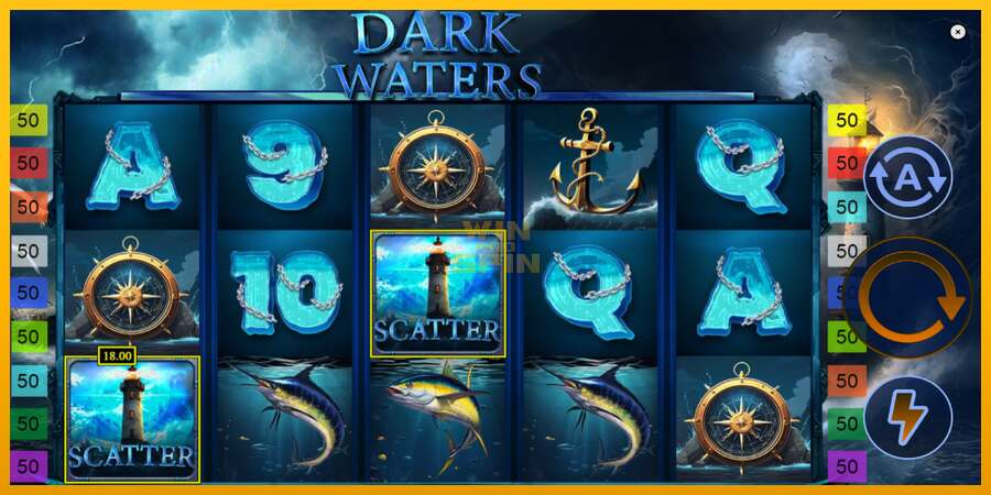 Dark Waters dirua lortzeko joko-makina, irudia 2