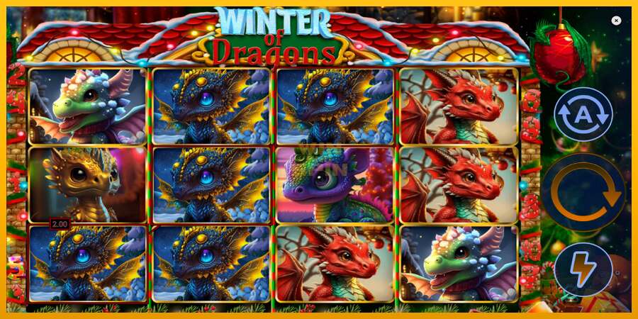 Winter of Dragons dirua lortzeko joko-makina, irudia 2