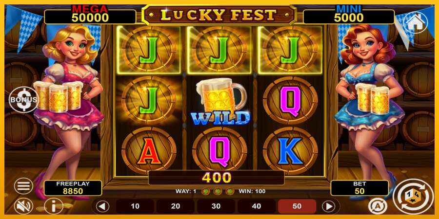 Lucky Fest Hold & Win dirua lortzeko joko-makina, irudia 2