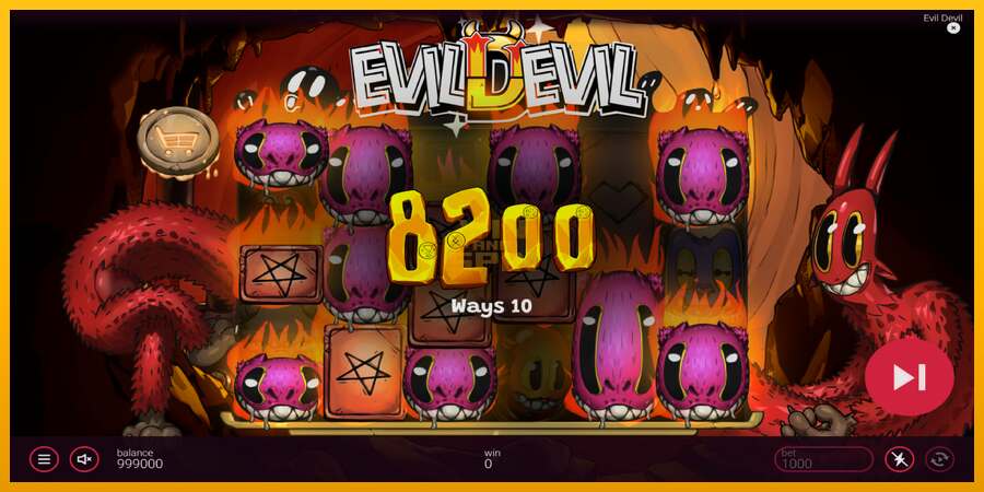 Evil Devil dirua lortzeko joko-makina, irudia 3