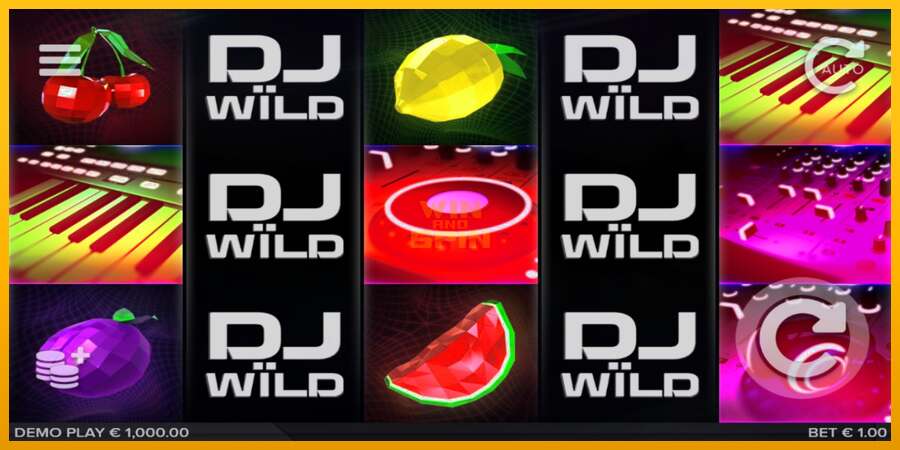 DJ Wild dirua lortzeko joko-makina, irudia 1