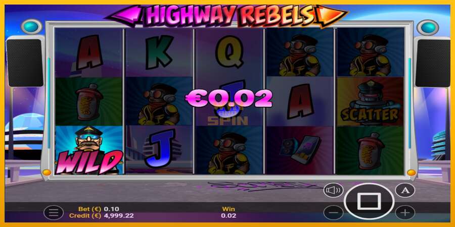 Highway Rebels dirua lortzeko joko-makina, irudia 3