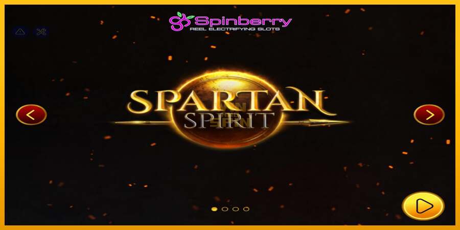 Spartan Spirit dirua lortzeko joko-makina, irudia 1