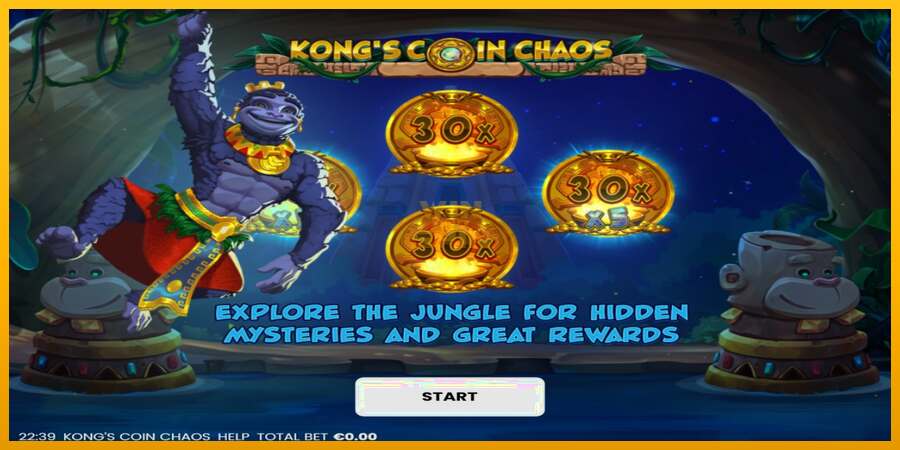 Kongs Coin Chaos dirua lortzeko joko-makina, irudia 1