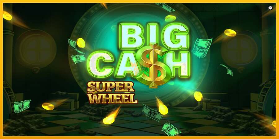 Big Cash Super Wheel dirua lortzeko joko-makina, irudia 1