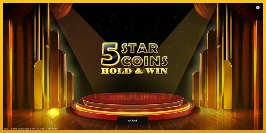 5 Star Coins: Hold & Win dirua lortzeko joko-makina, irudia 1